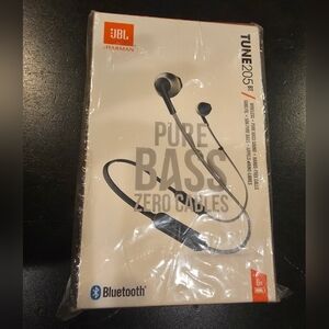 JBL TUNE 205BT In-Ear Black Wireless Bluetooth Headphone